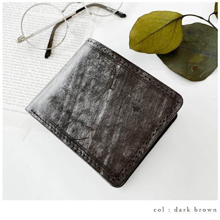 2つ折り財布 メンズ イギリス製 本革 ブライドルレザー 二つ折り財布 財布 メンズ 二つ折り サイフ ウォレット 本皮 革 レザー カード収納 小銭入れ コインケース付き 二つ折りサイフ 革財布 メンズ財布 ハンドメイド タンニンなめし ブルーム