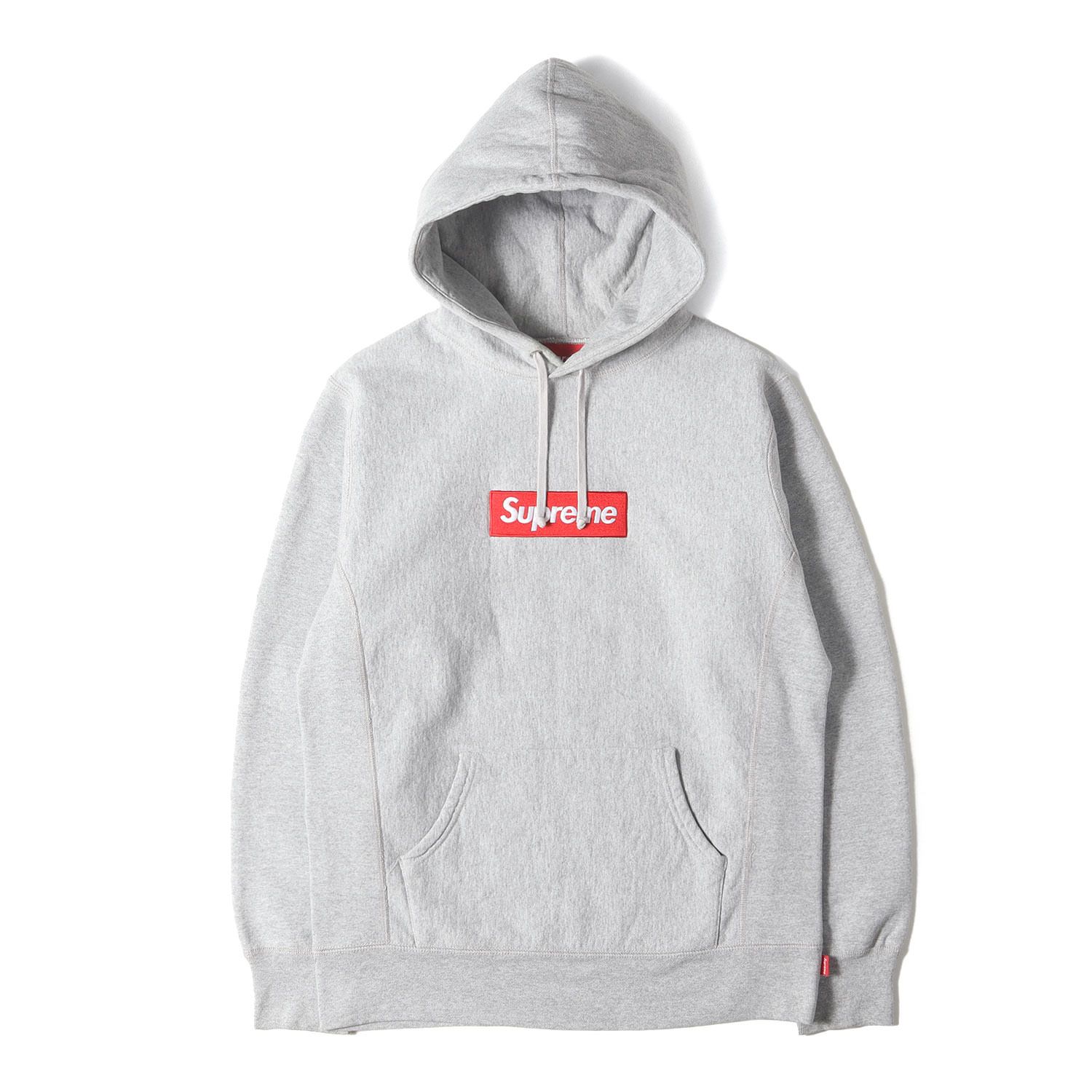 Supreme シュプリーム パーカー ヘザーグレー サイズ:M | ボックスロゴ  
