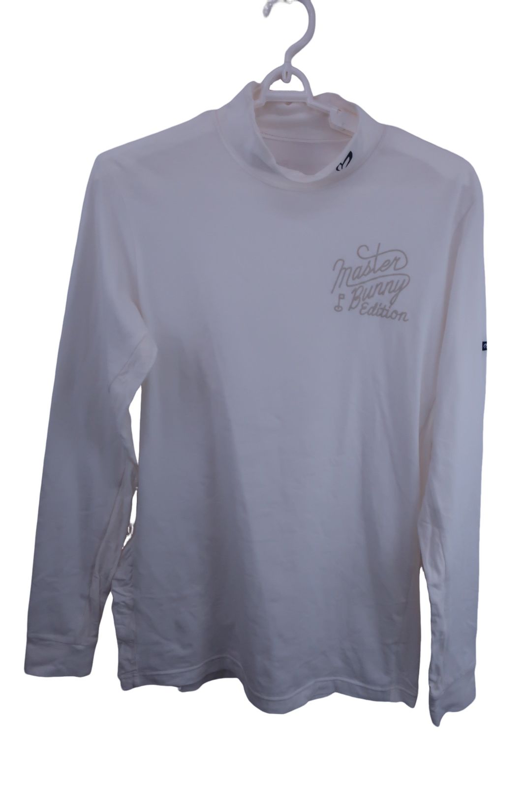 美品】MASTER BUNNY EDITION マスターバニーエディション 759 4166302 2024年モデル モックネック長袖インナーTシャツ  ホワイト系 0 ゴルフウェア レディース : 1 240101279526 : ブランド古着ストスト シャツ