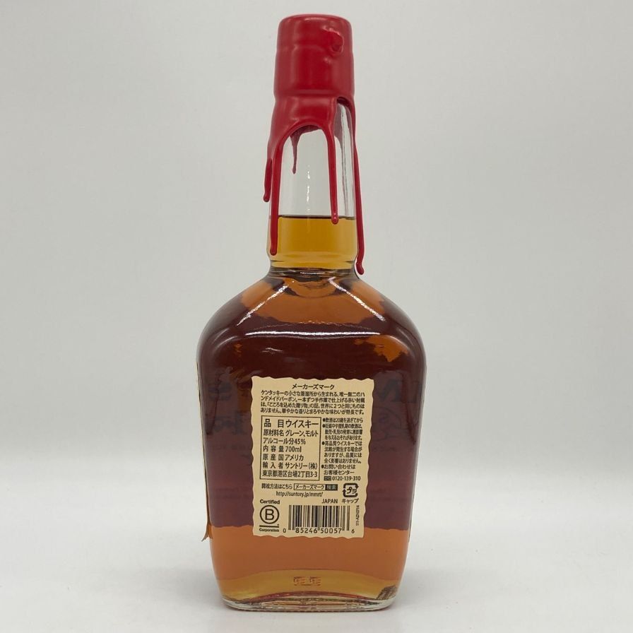 ※終売品 古酒 明治屋メーカーズマークレッドトップ750ml 45% 楽天市場】メーカーズマーク レッドトップ バーボン ウイスキー