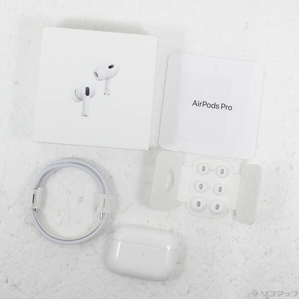 品〕 USB-C充電ケース付き トップ AirPods Pro 第2世代 MTJV3J／A【349】