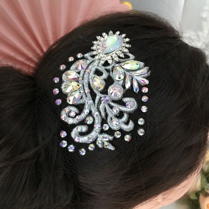 社交ダンス 競技ダンス ヘアアクセサリー 髪飾り ヘア飾り