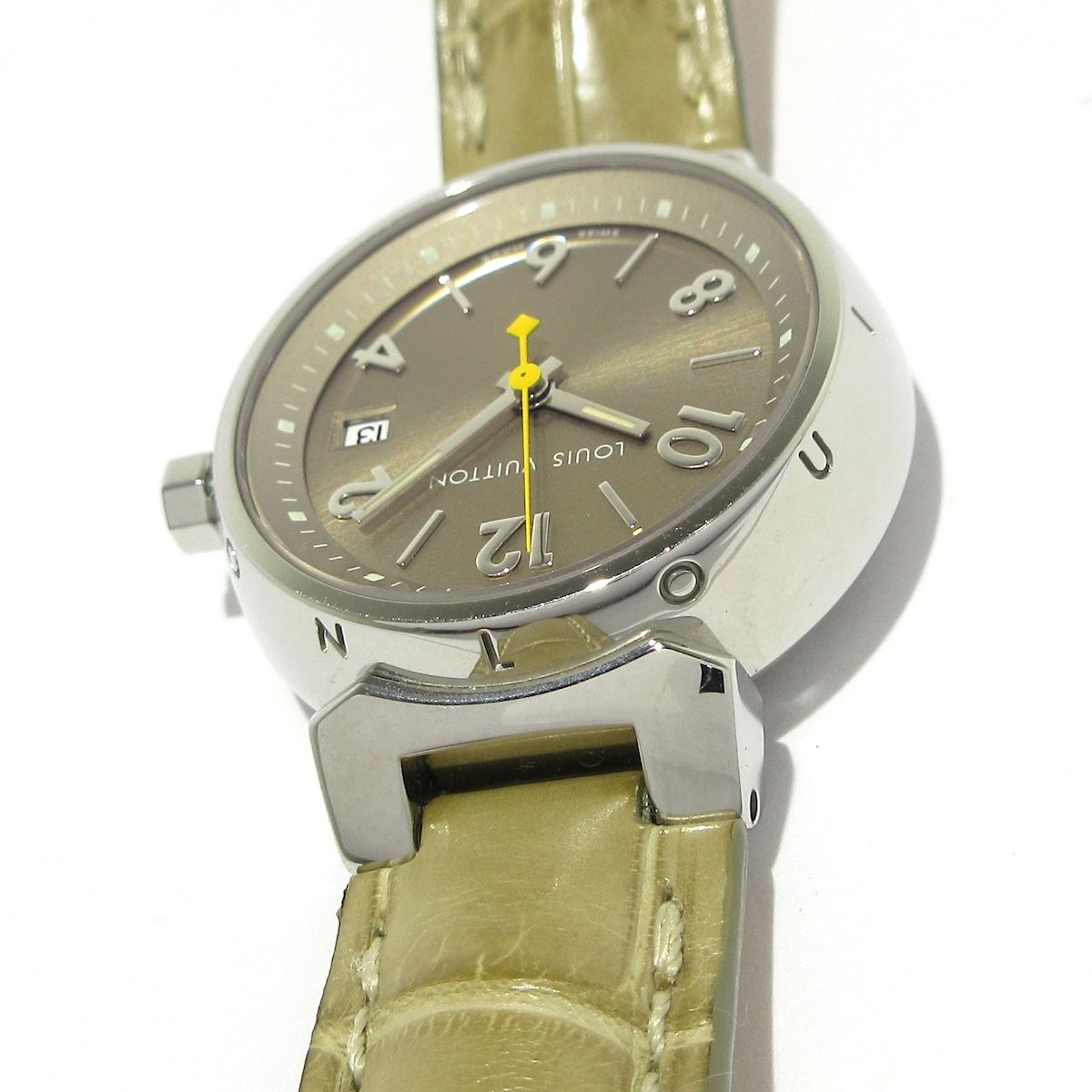 LOUIS VUITTON(ヴィトン) 腕時計 タンブール Q1212 レディース 革  