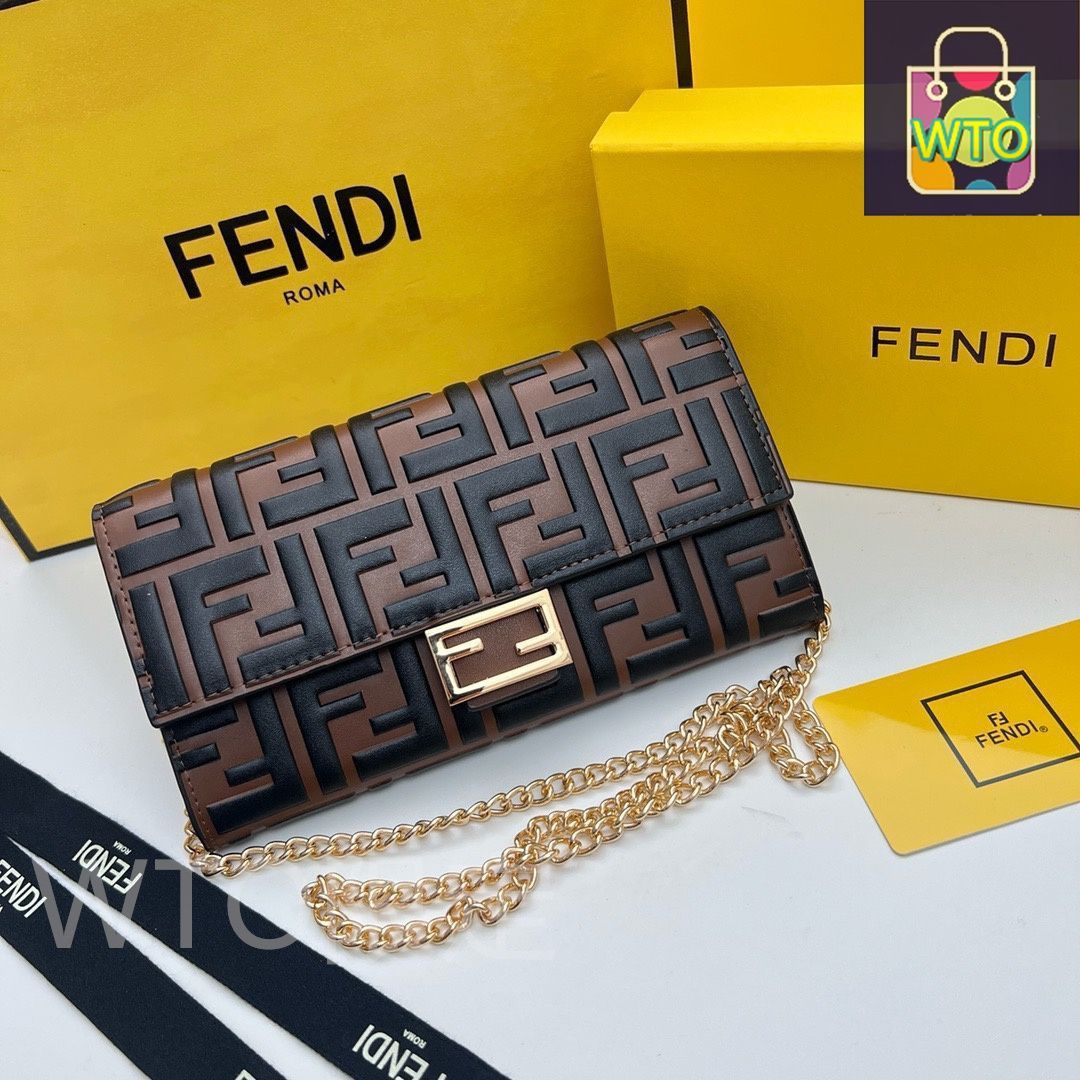 今日 Fendi フェンディ クラシック財布シリーズ 輸入レザー使用で仕上がりとエッジ処理が精巧
