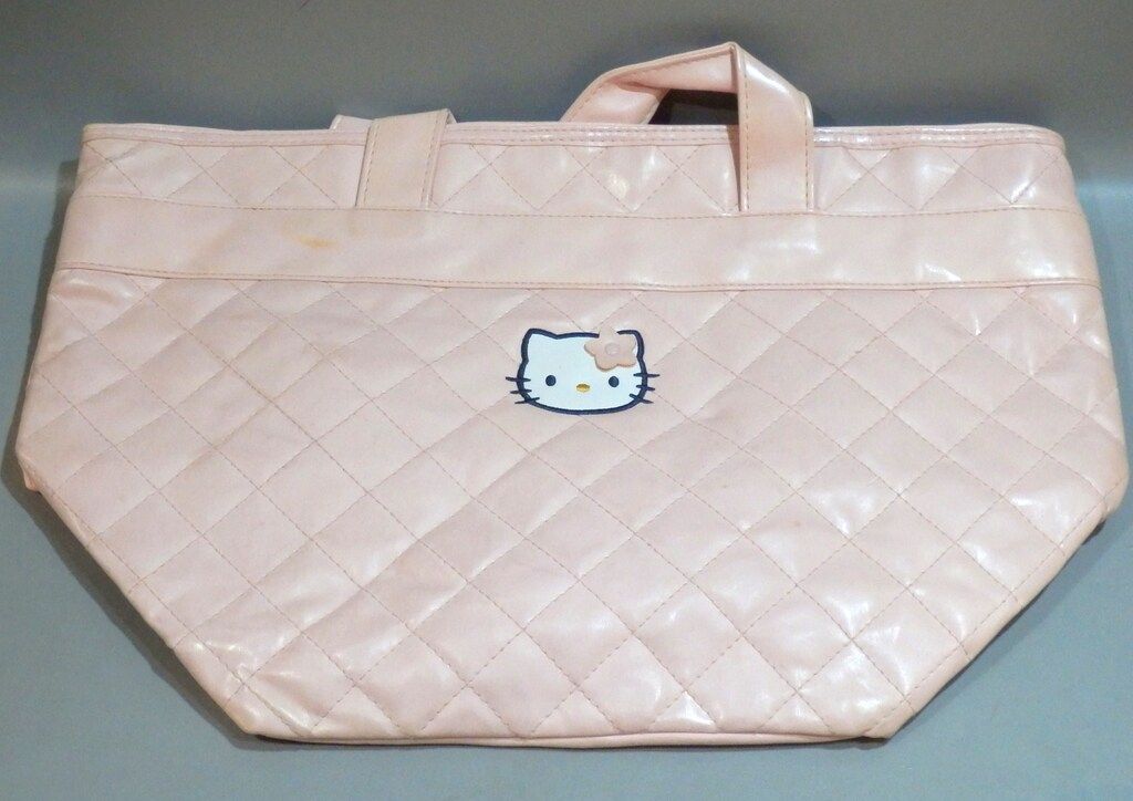 サンリオ ハローキティ ピンクキルトシリーズ トートバッグ 1998年