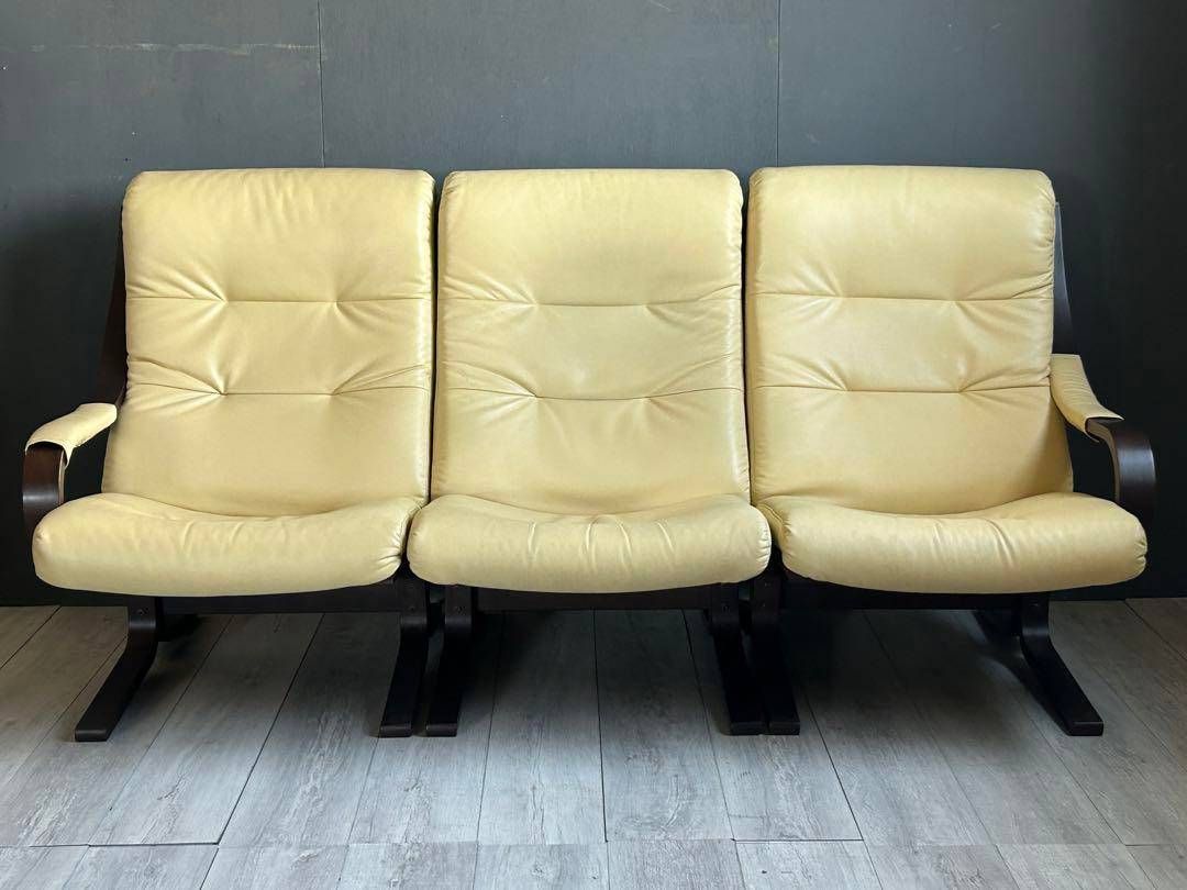 フジファニチアFUJIFUNITURE Agio 3人セパレートソファGn