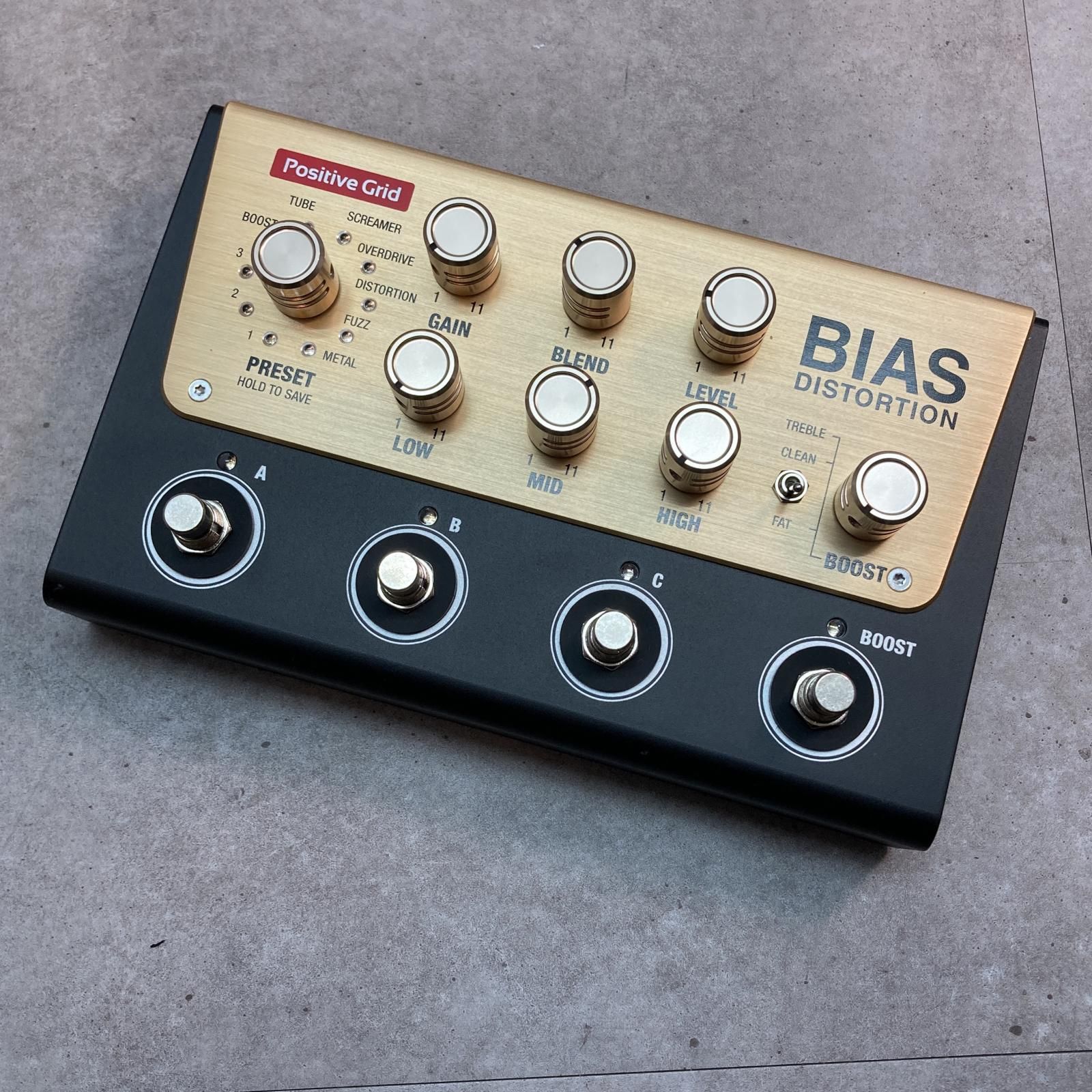 三重本店 楽器 Positive Grid | ポジティブグリッド エフェクター BIAS Distortion 472