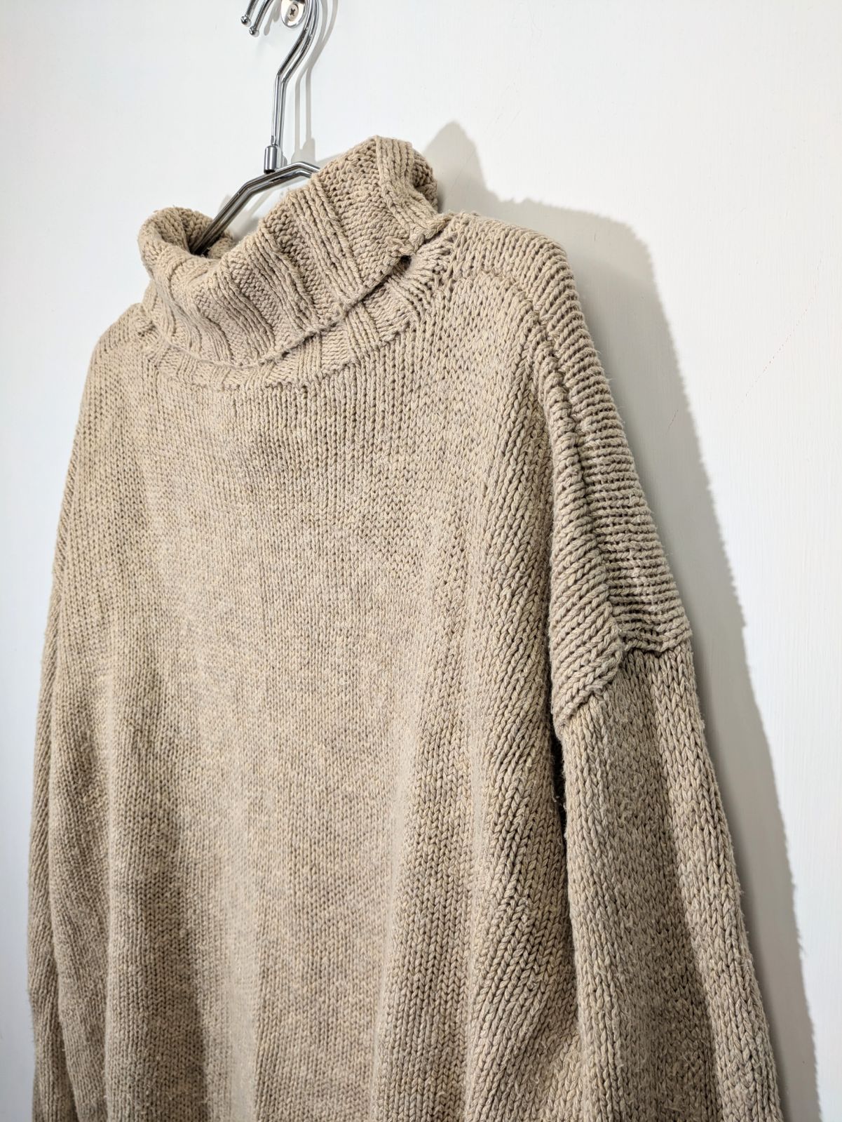 RALPH LAUREN】ラルフローレン ハンドニットコットンリネン 馬柄