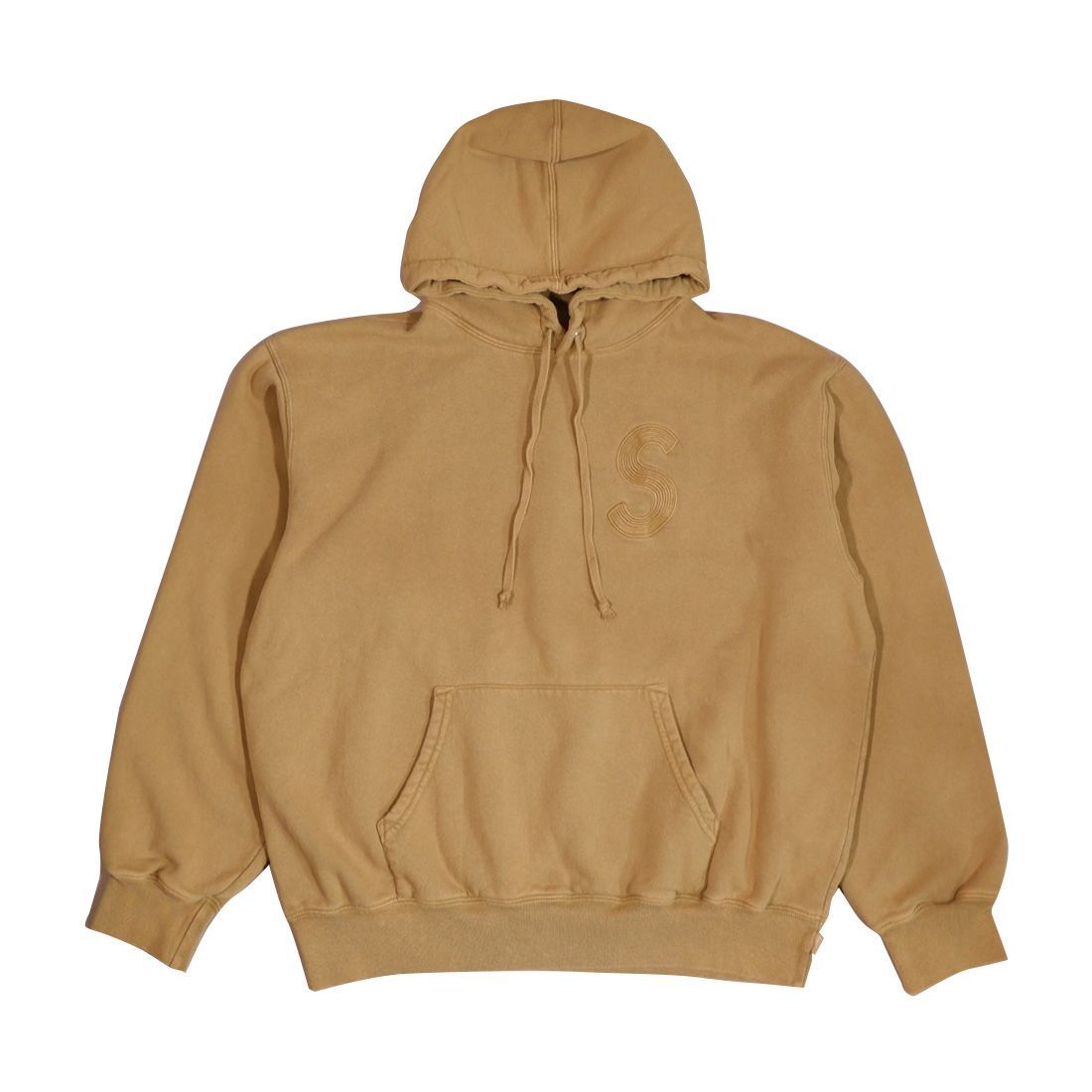 Supreme (シュプリーム) OVERDYED S LOGO HOODED SWEATSHIRT (オーバー 