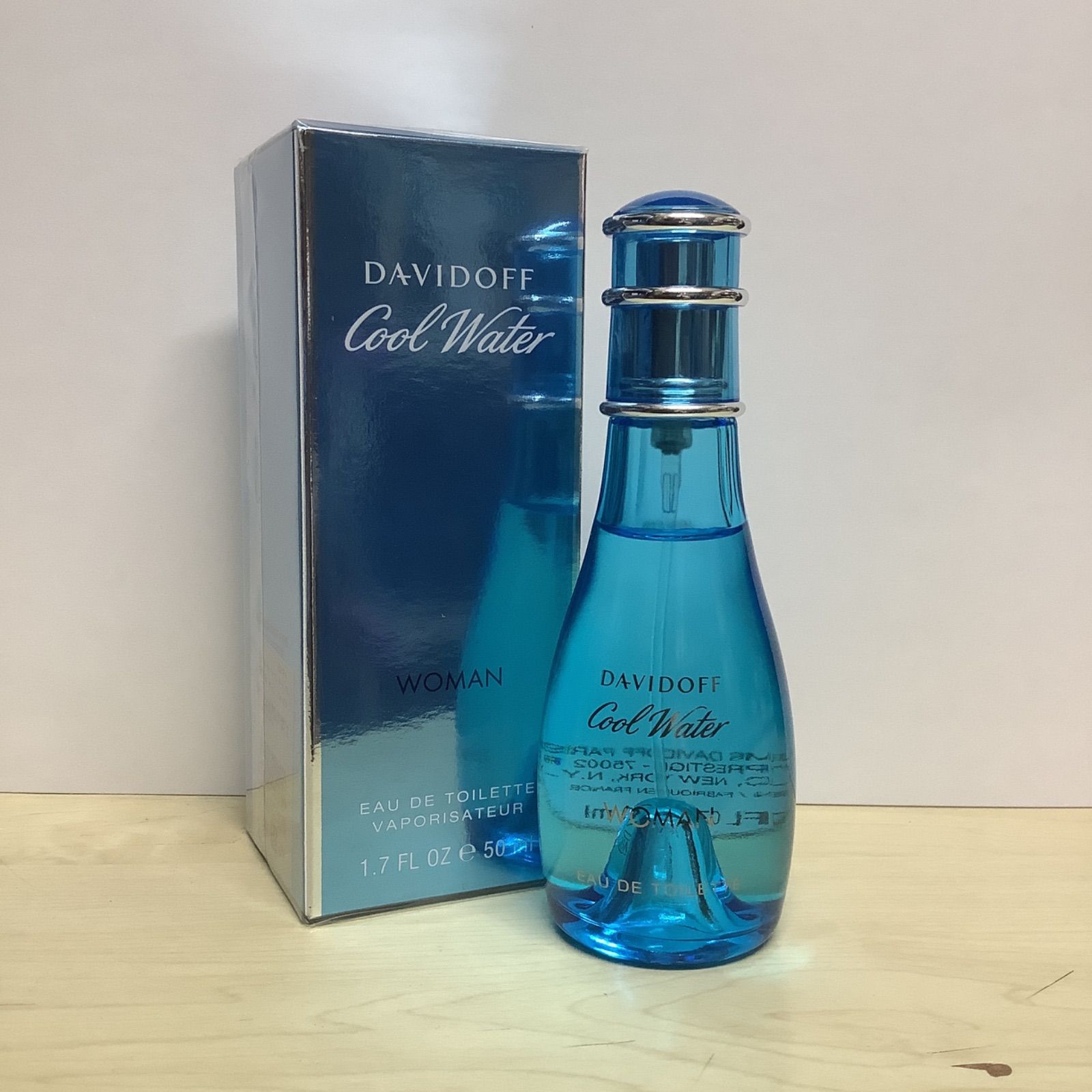 新品未使用ダビドフ クールウォーターウーマン オードトワレ 50ml 