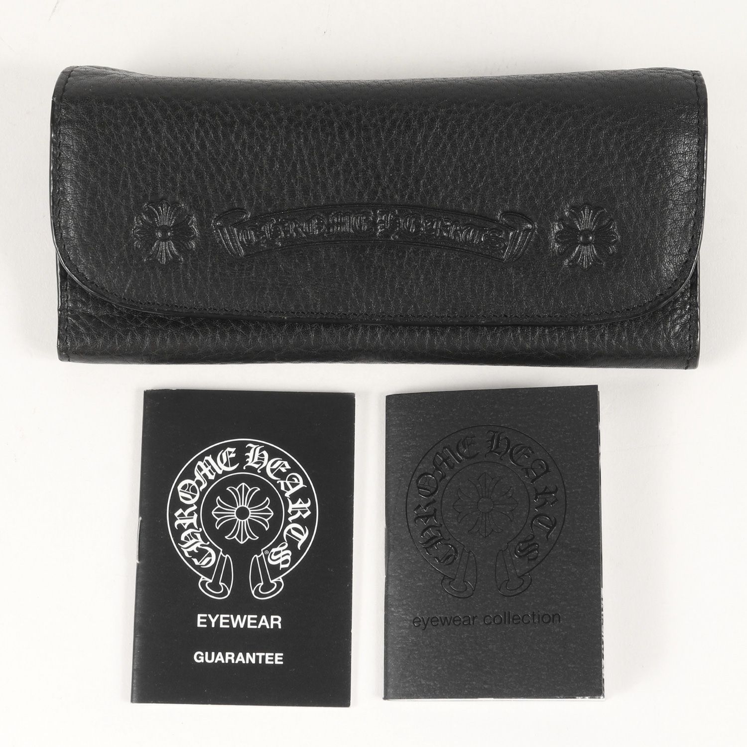 CHROME HEARTS ロゴプレート シルバー/ブラック 【公式通販】