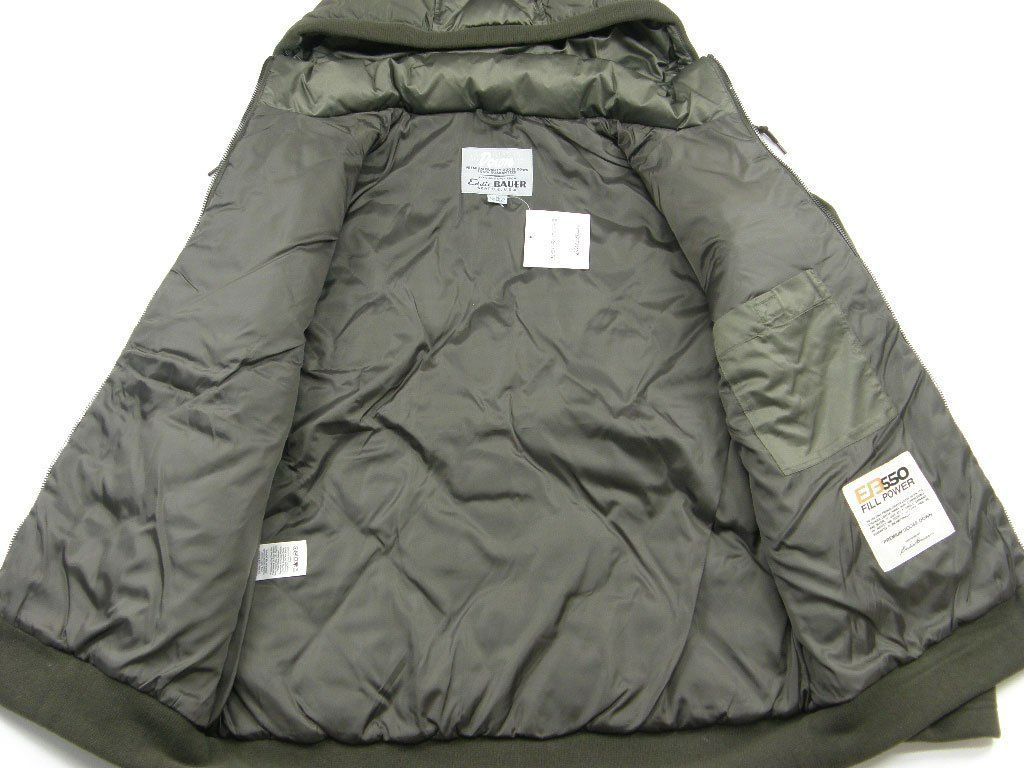 新品】 Eddie Bauer ／ エディーバウアー 軽量 キルト グースダウン 
