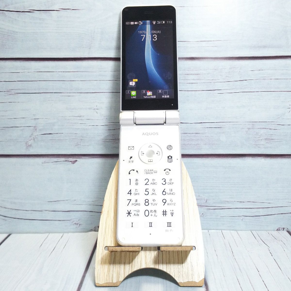 SIMフリー】AQUOSケータイ2 601SH ホワイトSoftbank版 【公式通販】