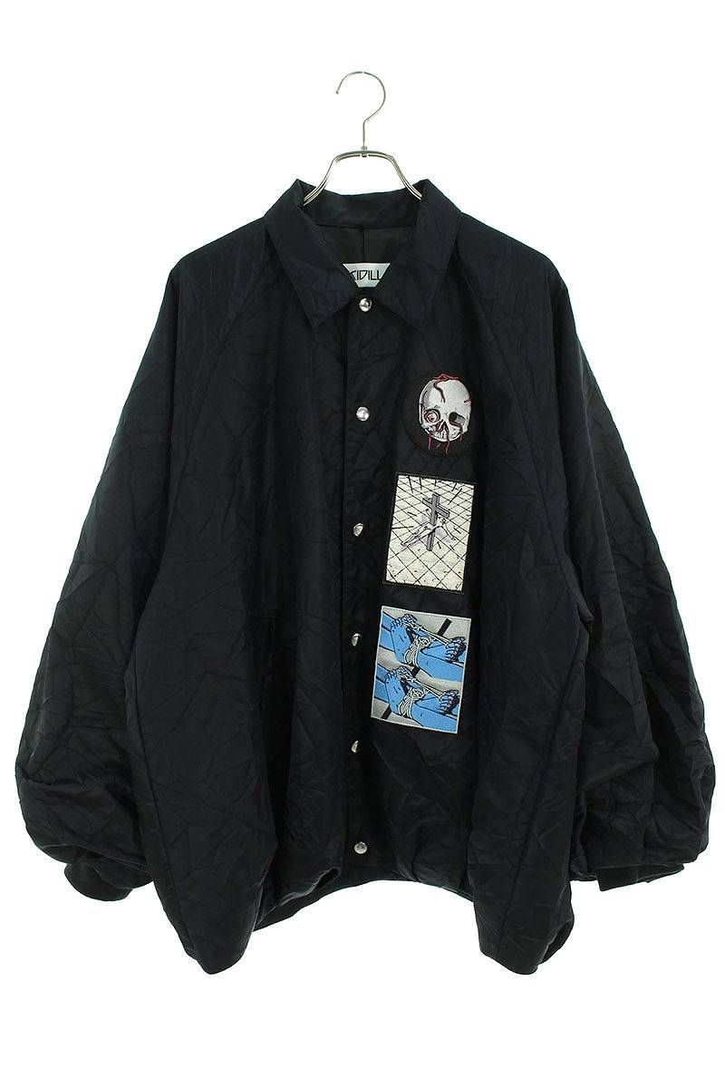 キディル 22SS PATCH COACH JACKET KL571 シワ加工パッチコーチ 