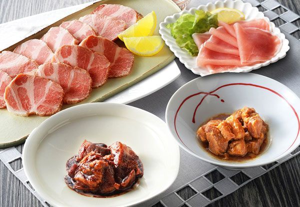 北海道産 肉惣菜セット｜無塩せき生ハムスライス40g×2