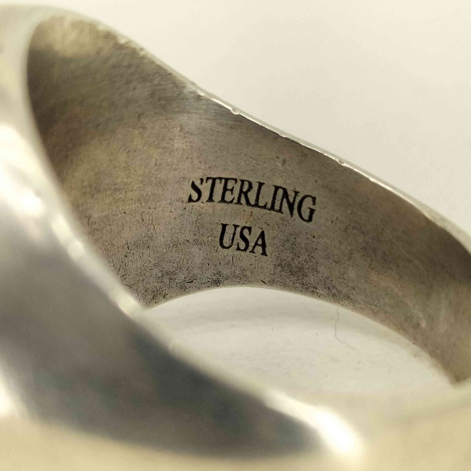 グラッドハンド GLADHAND BUTTON RING HAT シルバーリング メンズ 13号 