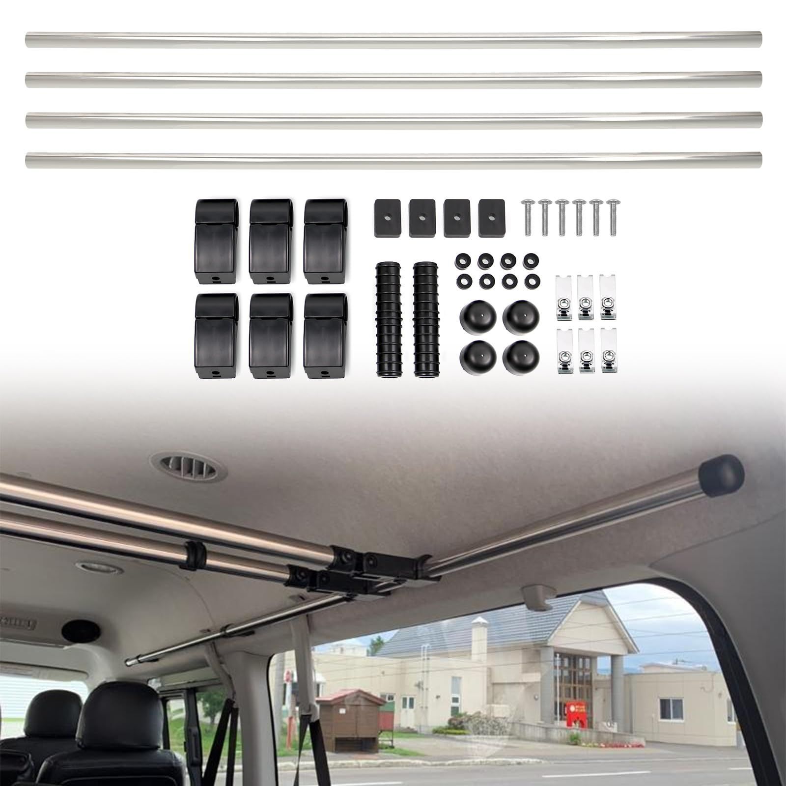 ハイエース サイド スライドアガラス左右セット 【公式通販】