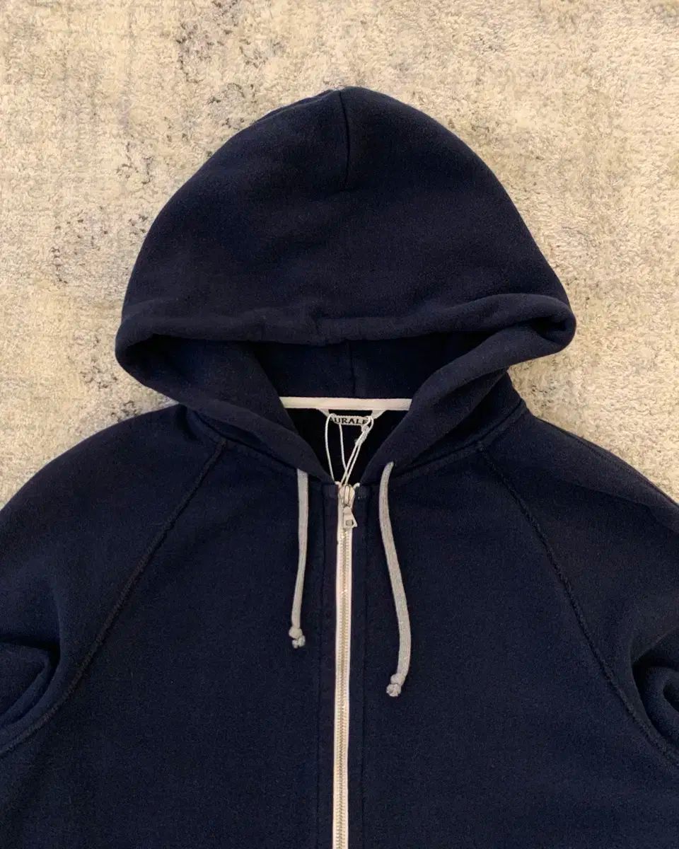 AURALEE オーラリー パーカー ジップ ブラック 黒 【4】 新品未使用】AURALEE オーラリー メンズ ジップパーカー 黒 サイズ4