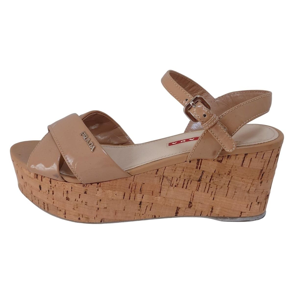 PRADA SPORT(プラダスポーツ) サンダル 36 レディース - ベージュ