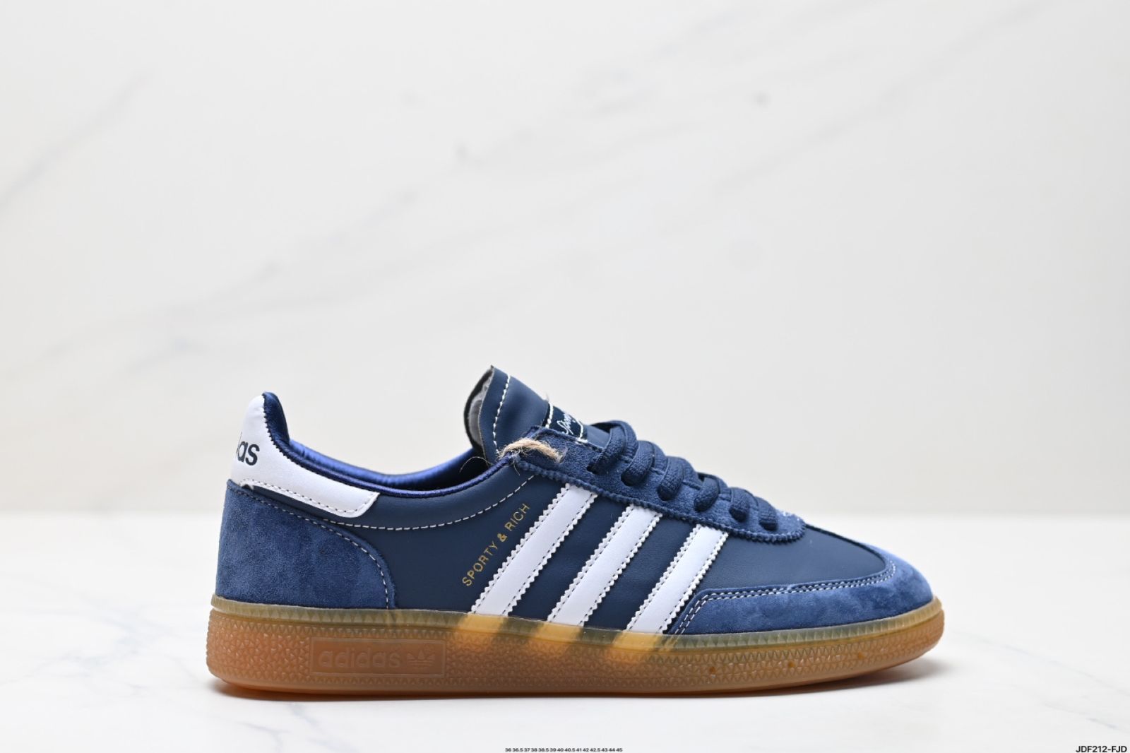 Adidas アディダス Handball Spezial ハンドボール スペツィアル アディダスのクラシックなモデル レトロなカジュアルなスケートシューズ -WTO輸入1