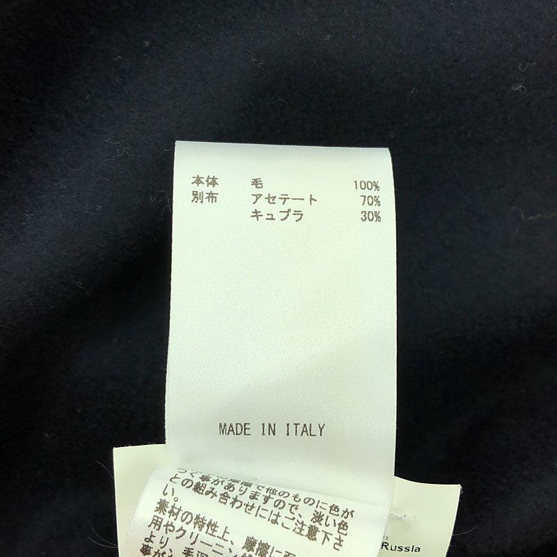 【美品】  JIL SANDER / ジルサンダー | ウールスキッパー プルオーバー | 32 | ネイビー/ブラック | レディース 美品】 JIL SANDER / ジルサンダー | ウールスキッパー プルオーバー