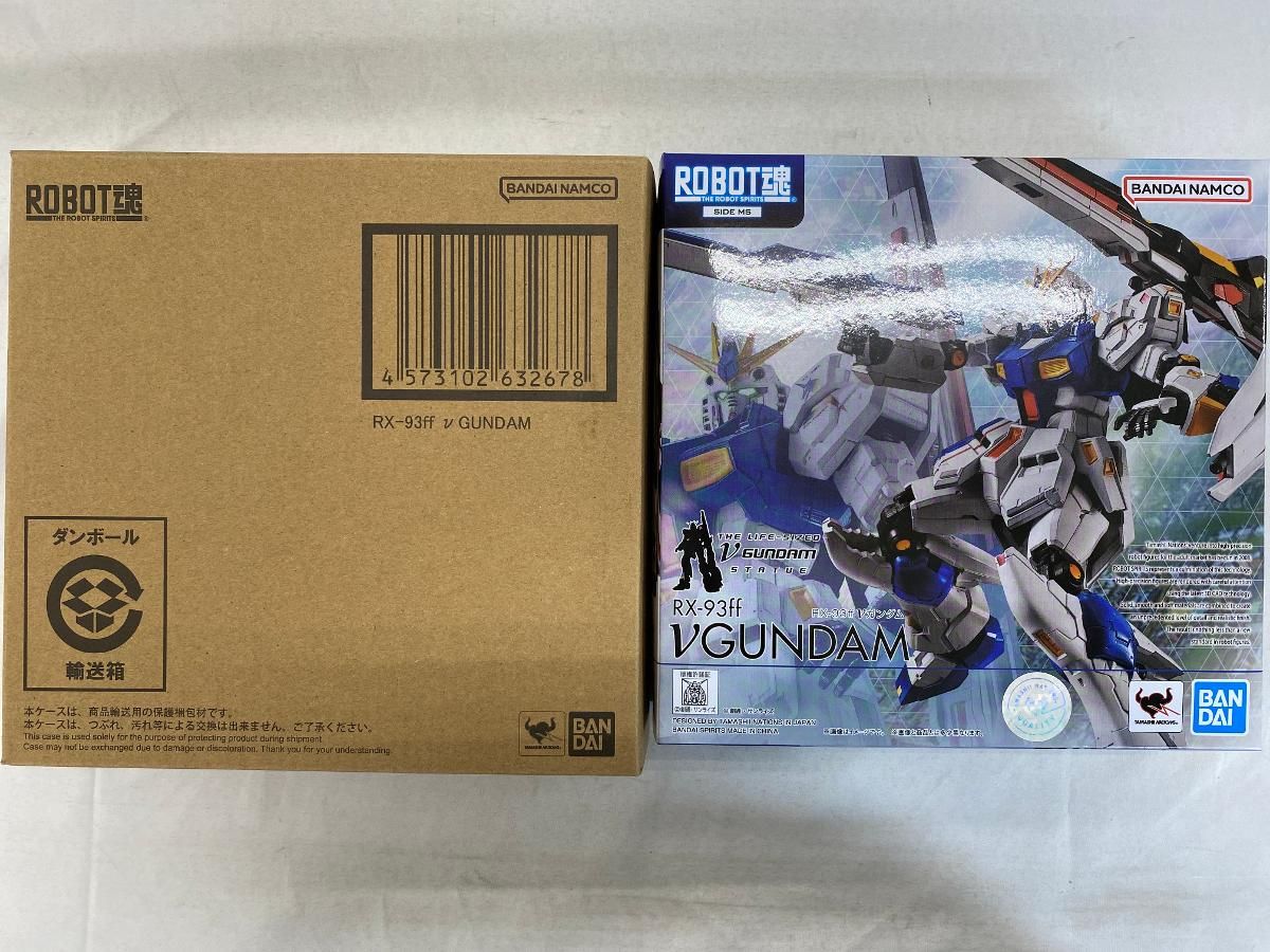 中古】未開封) ROBOT魂 SIDE MS RX-93ff νガンダム GUNDAM SIDE