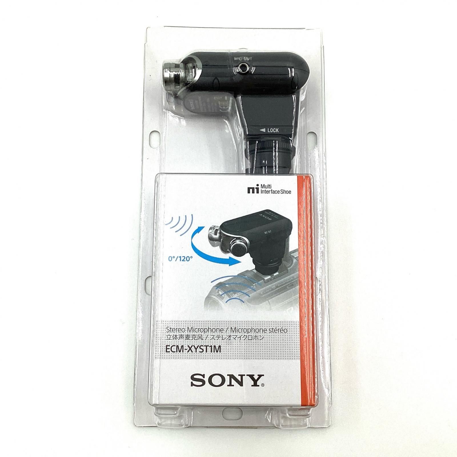 カメラ 【全額返金保証】【最速発送】Sony ECM-XYST1M ステレオ