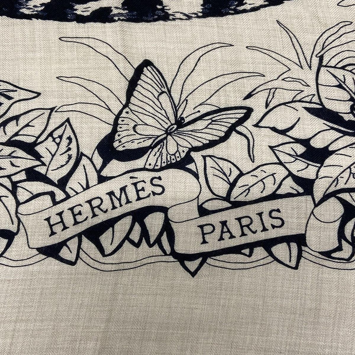 HERMES カレ140パレオ 大判 ストール ショール Jungle Love HERMES - HERMES エルメス ストール パレオ 大判ショール ヒョウ