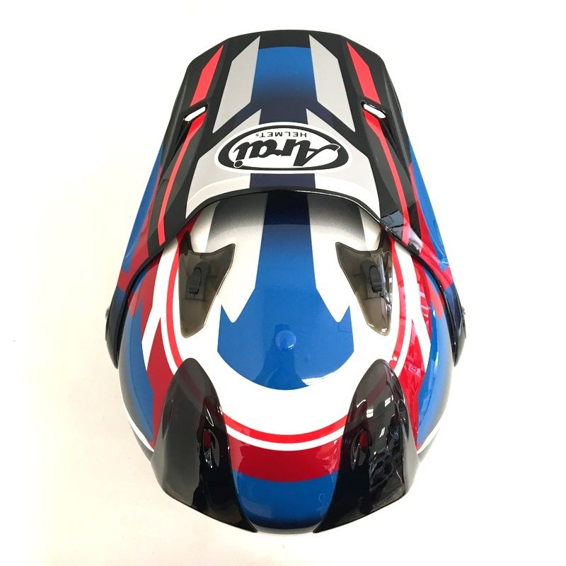 アライ V-cross3 ウインダム 青 オフロード モトクロス ヘルメット