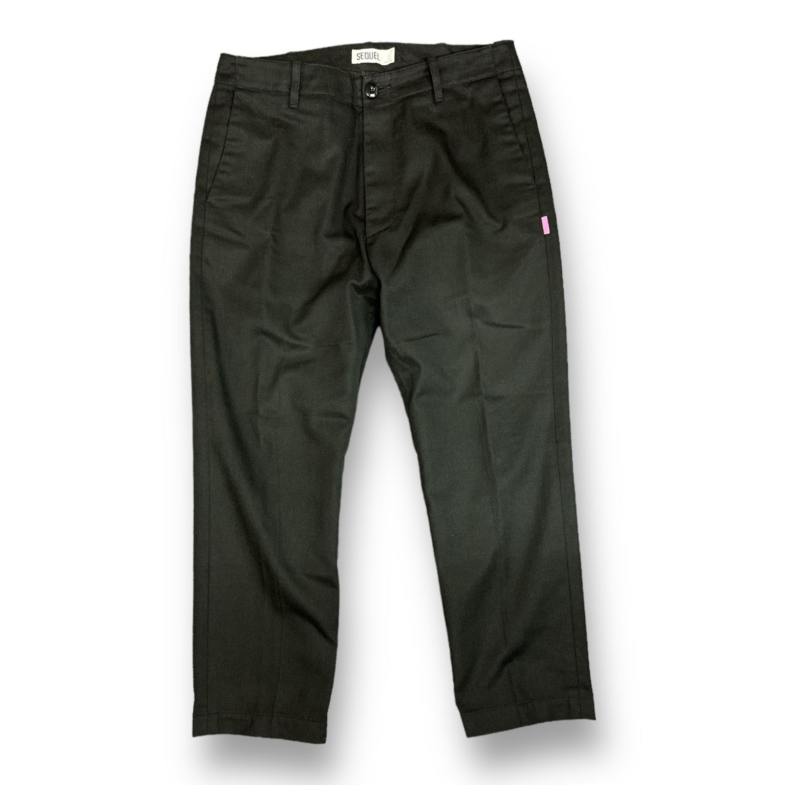 SEQUEL 20AW CHINO PANTS TYPE-F ポリツイル チノパンツ トラウザー シークエル SQ-20AW-PT09 ブラック L  65794A - メルカリ