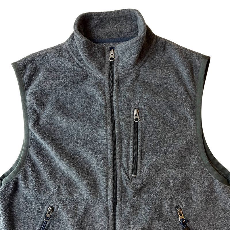 90s OLD GAP フルジップ フリース ベスト S / 90年代 オールド