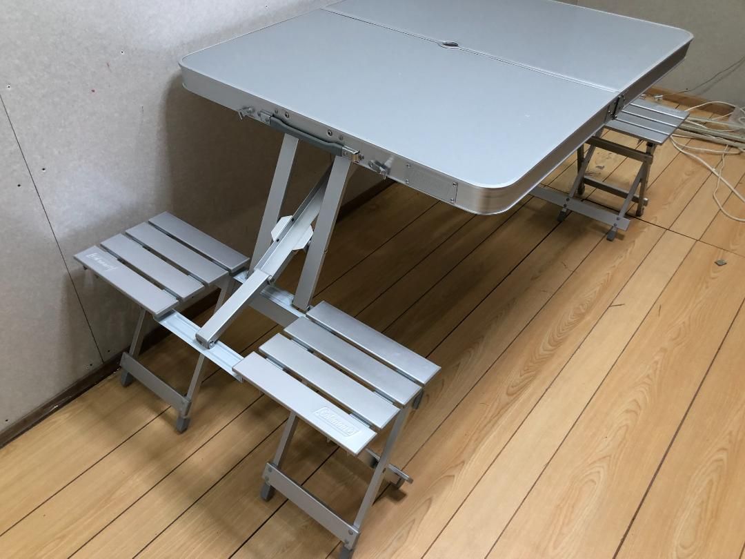 コールマン アルミピクニックテーブル 折り畳み式 170-5564 250406