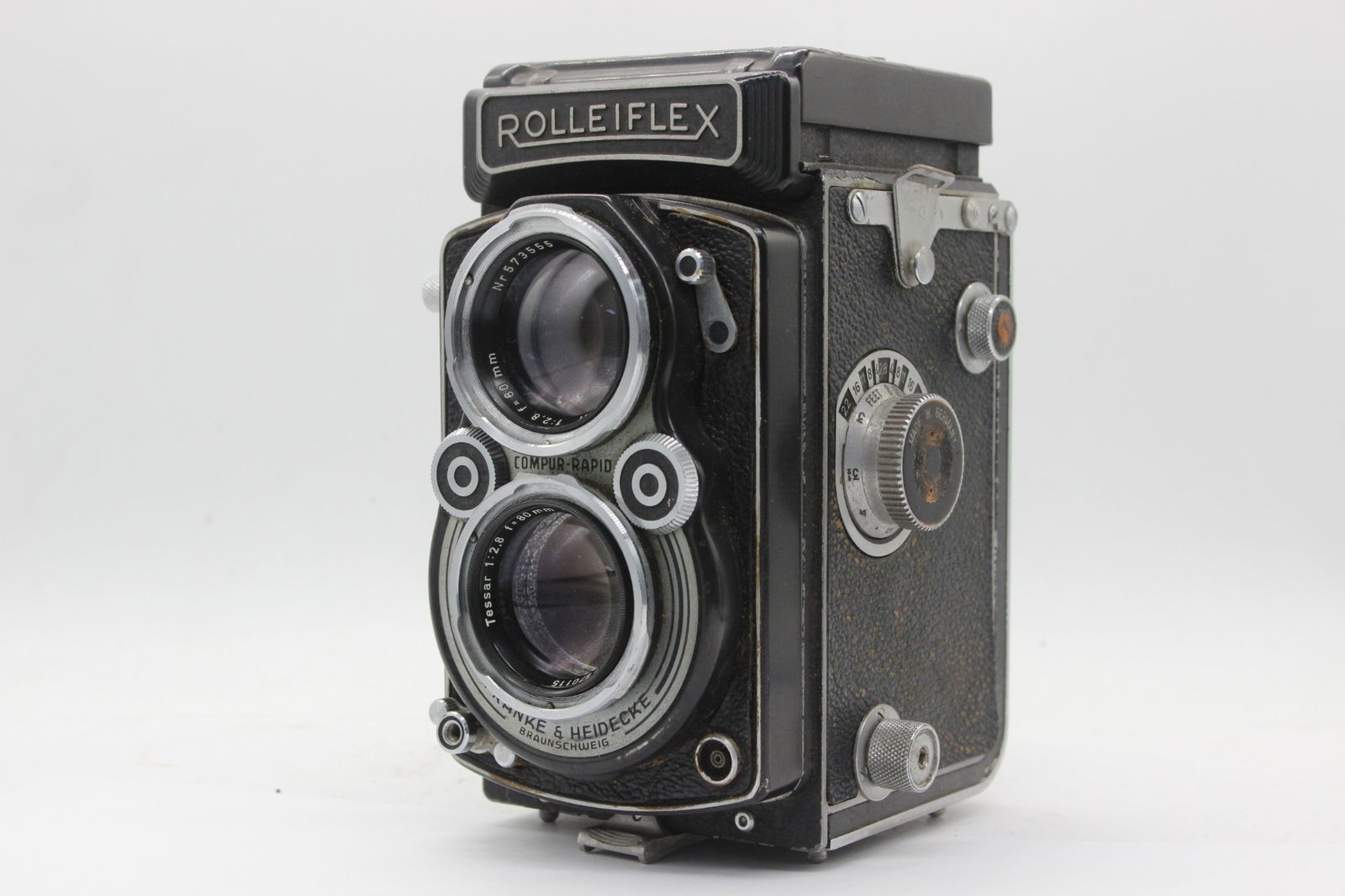 訳あり品】 ローライ Rolleiflex 2.8B Tessar 80mm F2.8 二眼