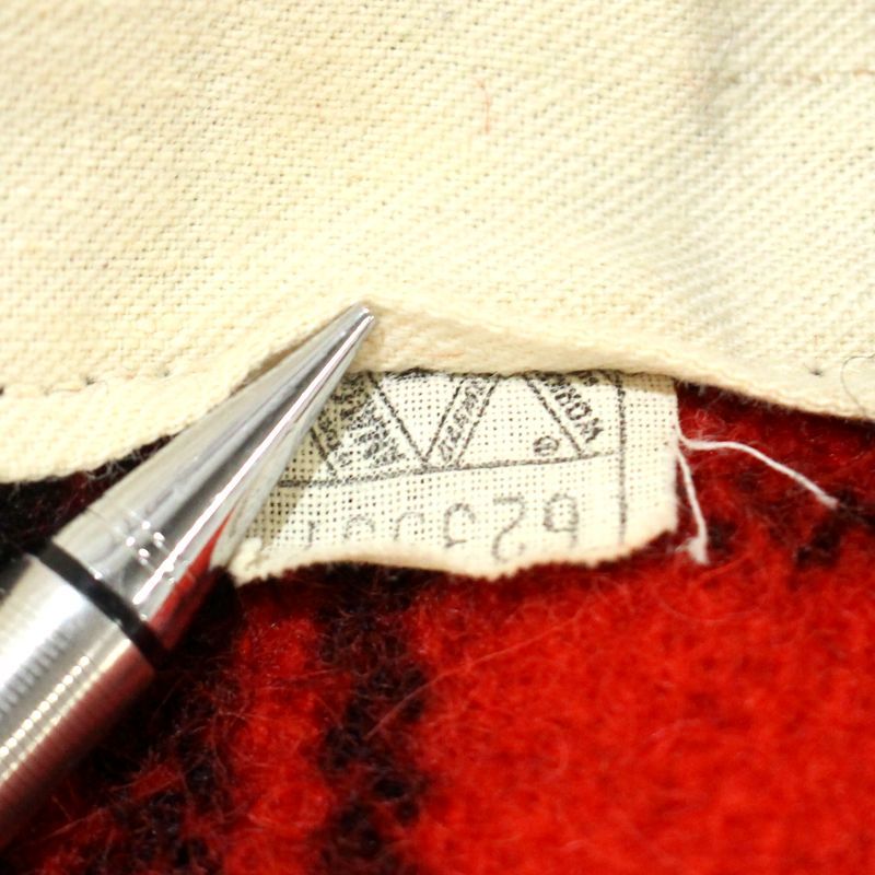 値札 60s vintage チェック柄 ウール ハンティングパンツ メンズ XL