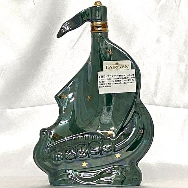 【未開栓】ラーセン マーブルグリーンシップ ラーセン マーブルグリーン コニャック 未開栓 - メルカリ