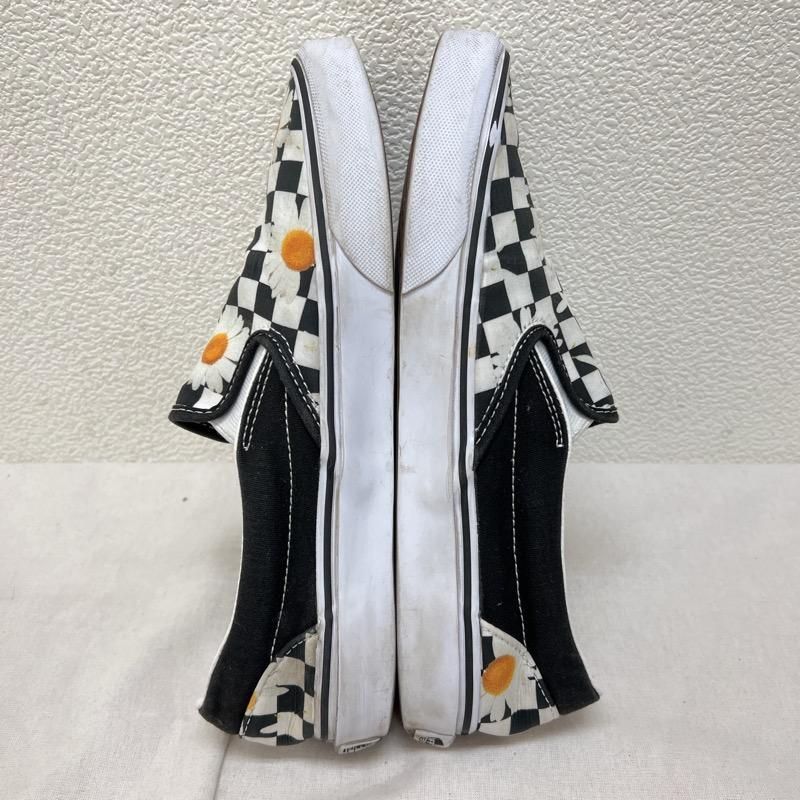 VANS バンズ スニーカー デイジー チェッカー スリッポン 花柄 - メルカリ