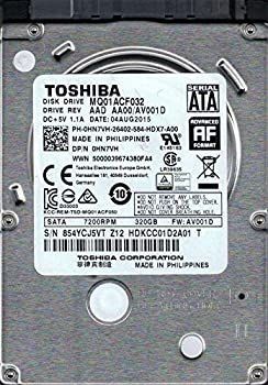 【中古】【非常に良い】MQ01ACF032 AAD AA00/AV001D PHILIPPINES Toshiba 320GB [並行輸入品]