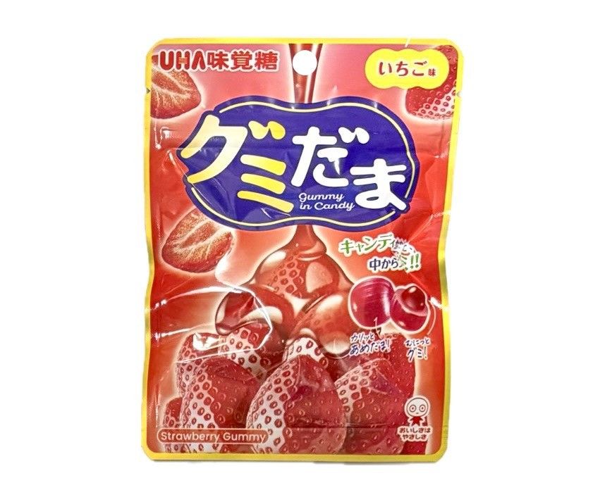 UHA味覚糖　グミだま　いちご飴グミ　9袋 Amazon.co.jp: 【地域限定 販路限定】U H A 味 覚 糖 グミだま