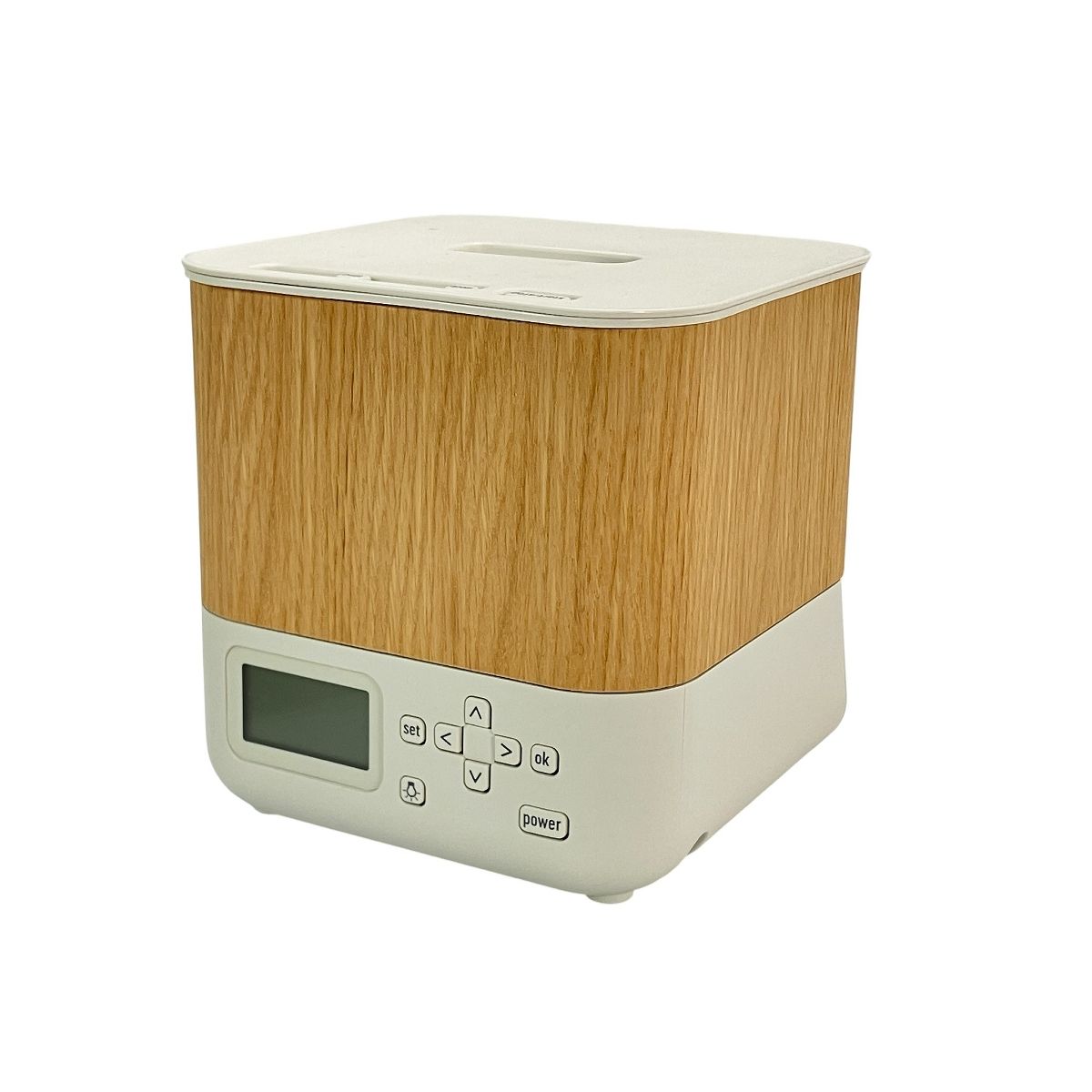 AROMA SCENE アロマシーンプラス ASD-01 WN ウッドナチュラル サブミクロンディフューザー アロマ ウィズダム 家電 リラクゼーション W10500742