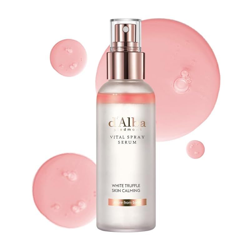 ダルバ(d'Alba) ホワイトトリュフ バイタル スプレーセラム 100ml 公式 ミスト化粧水 さっぱり 鎮静 保湿 セラム 美容液 弾力 毛穴 化粧水 ミスト スプレー 敏感肌 ヴィーガン 1