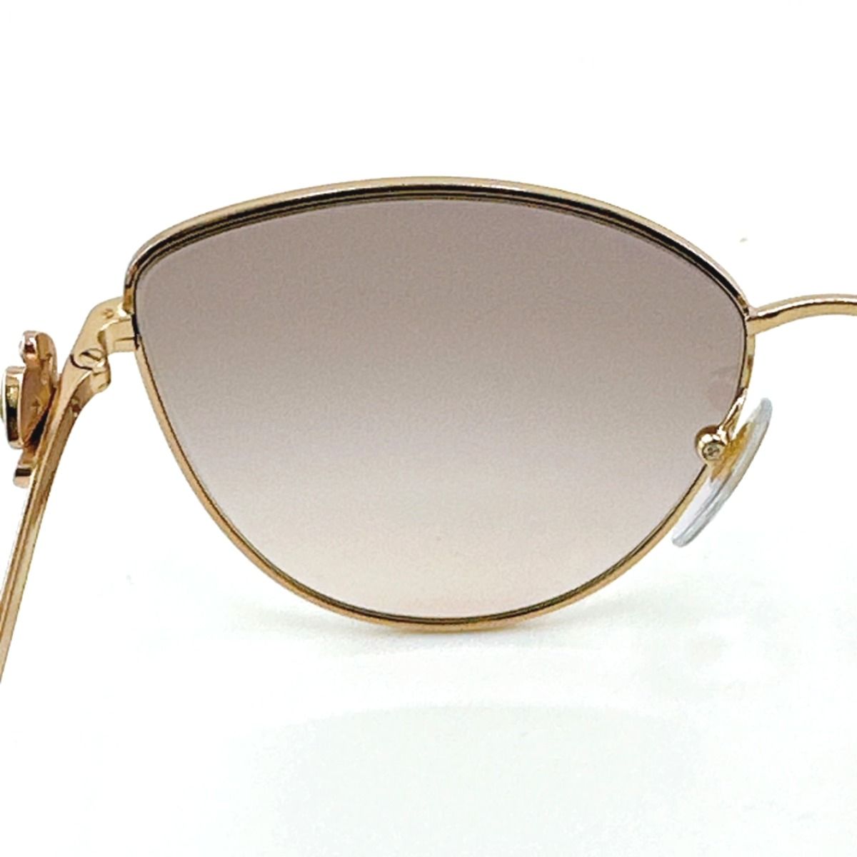 【極美品】BVLGARI ブルガリ サングラス ゴールド×ブラウン 極美品】BVLGARI ブルガリ サングラス ゴールド×ブラウン