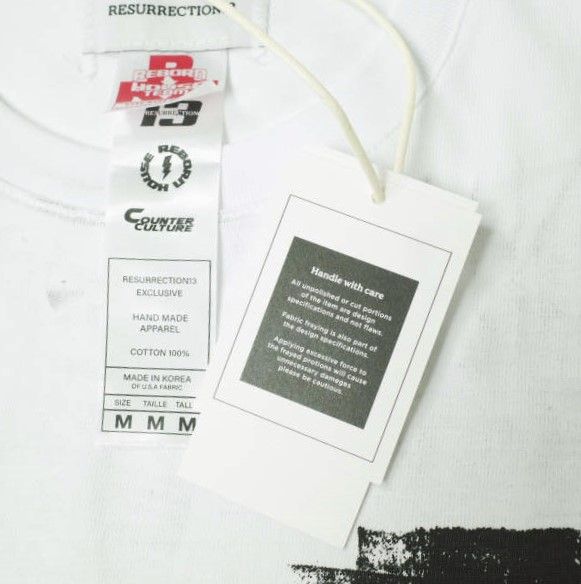 新品 RESURRECTION13 リザラクション13 24SS Resurrection13 Painted T