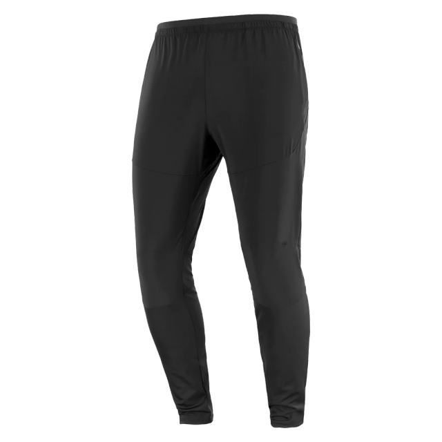 SALOMON 最新 サロモン ロングパンツ CROSS RUN PANT U DEEP BLACK