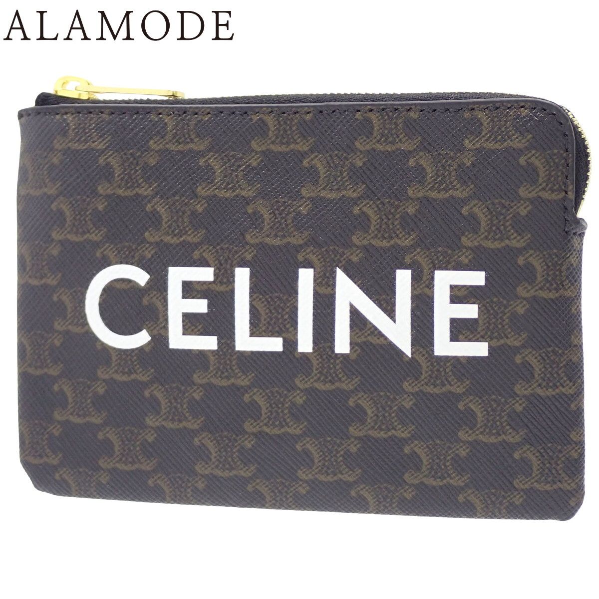 CELINEプリント入りトリンオフキャンバス コインパース 口コミ