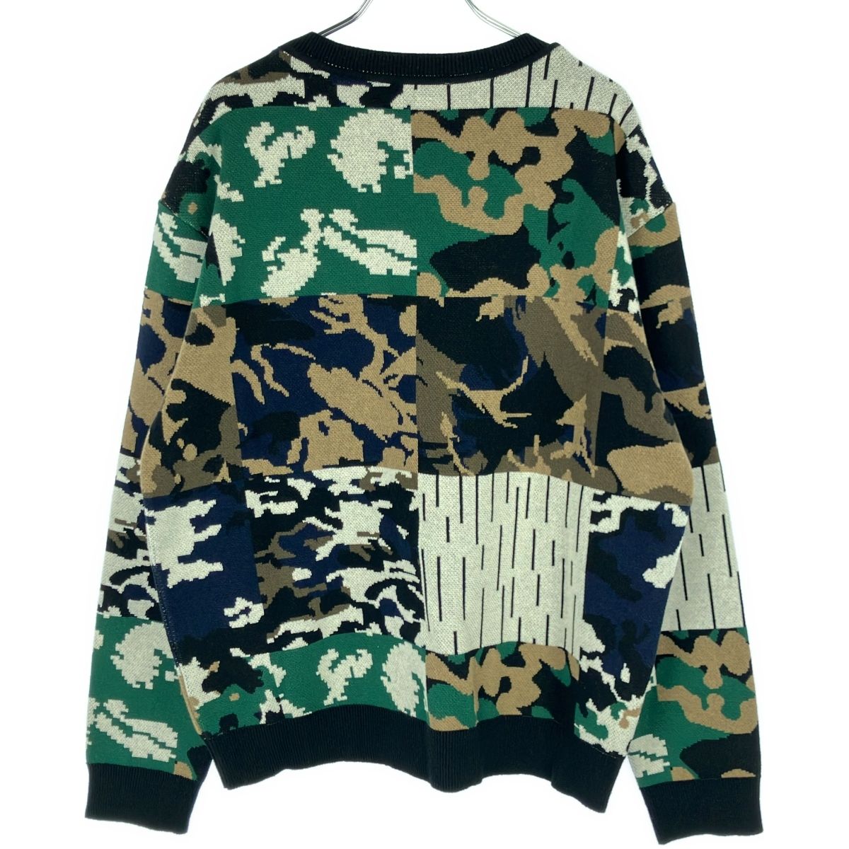 gosha rubchinskiy ゴーシャラブチンスキー 18AW CAMO JACQUARD KNIT
