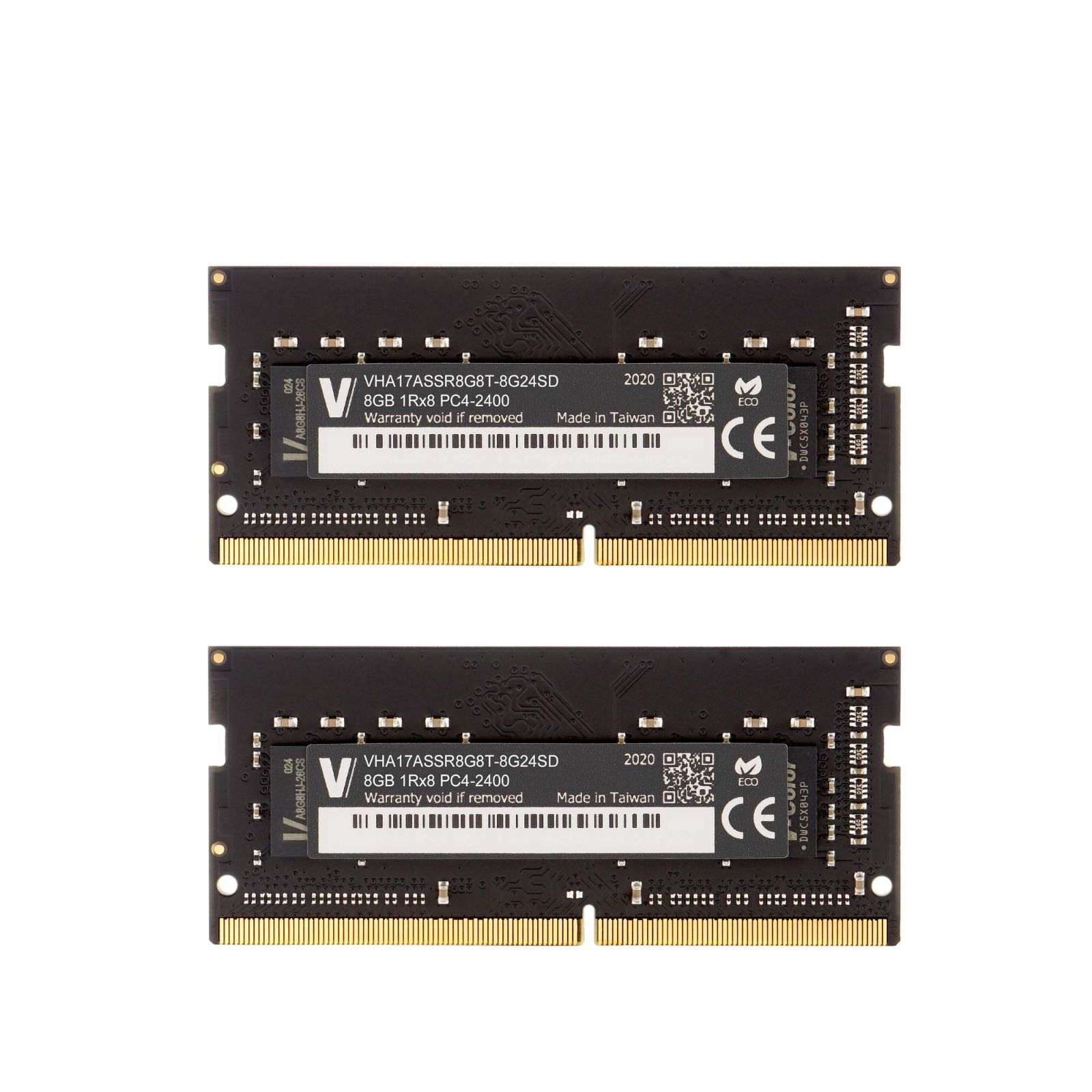 人気商品】SO-DIMM (8GB×2枚) 1Gx8 16GB PC4-19200 1.2V 2400MHz CL17 DDR4 ノートPC用メモリ  iMac対応 IC Hynix TN48G24S817K-VC v-color - 大人気ブランド