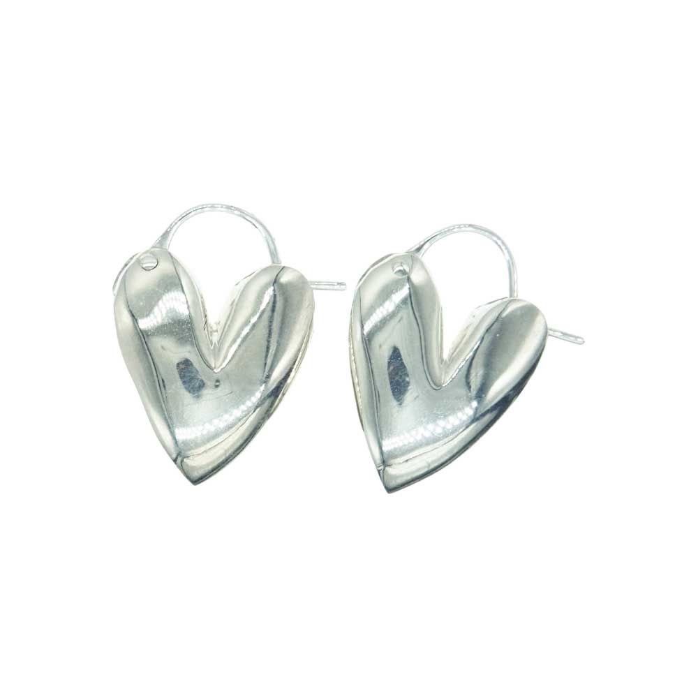 ララガン R.ALAGAN ピアス TINY PUFFY HEART HOOPS タイニー パフィー