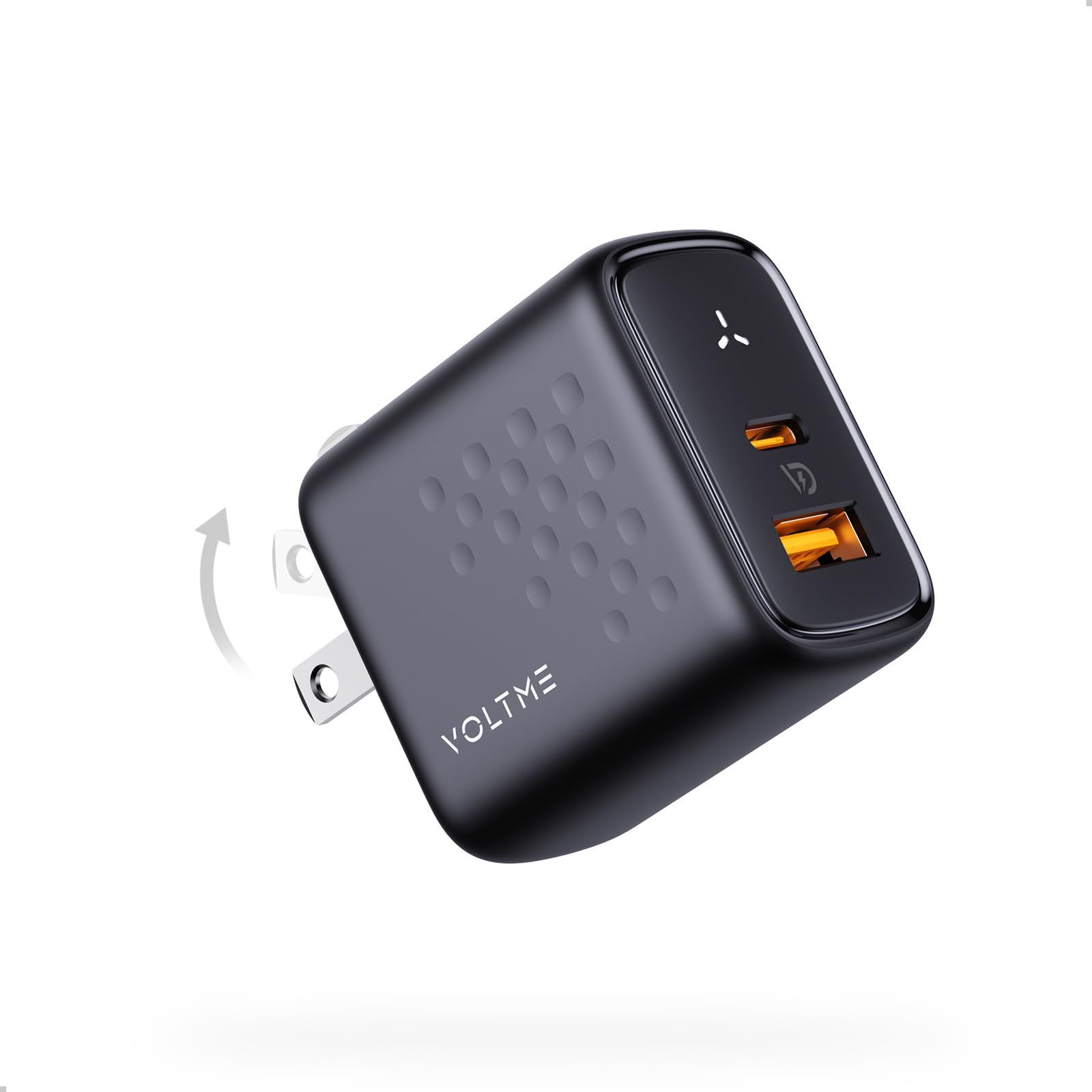 特価商品 VOLTME 35W 急速充電器 USB-C+USB-A 2ポート18W+18W PD充電器 折畳式プラグ コンパクト PSE技術基準適合 スマホ充電器 MacBook QC PD対応 iPad Apple Watch iphone Galaxy A