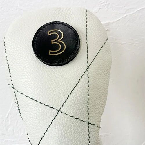 ラヘラ ゴルフ ランダムステッチ L-592 レザー フェアウェイウッド用