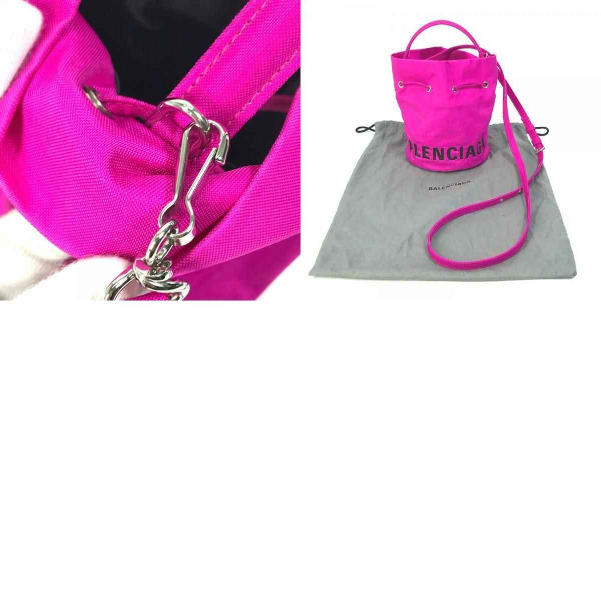 BALENCIAGA バレンシアガ ショルダーバッグ ウィールXS ドロー 